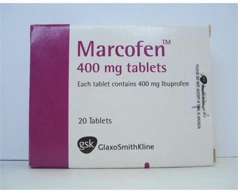 marcofen 400 mg 20 coated tab.