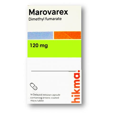 marovarex 120 mg 14 dela. rel. caps.