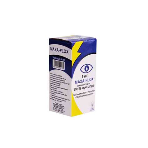 سعر دواء maxa-flox 3mg/ml eye drops 5 ml