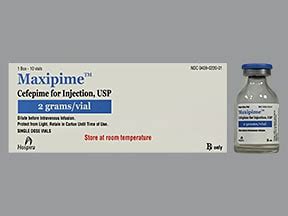 سعر دواء maxipime 2 gm vial.