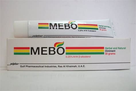 mebo 0.25% herbal and natural oint. 30 gm