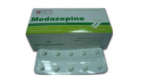 سعر دواء medazepine 25 mg 10 tab