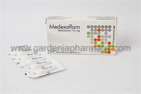 سعر دواء medexaflam 15mg 12 supp.