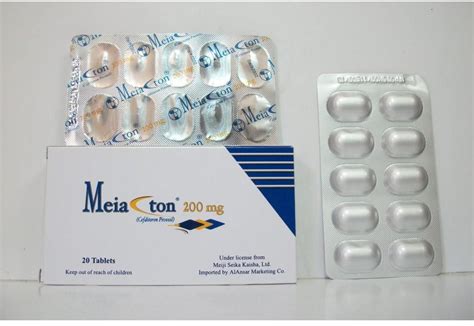 meiacton 200mg 20 f.c. tabs