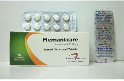 memantcare 10 mg 20 scored f.c. tabs.