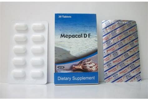mepacal d f 30 tablets