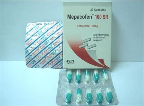 سعر دواء mepacofen 100mg s.r. 20 caps.