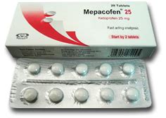 سعر دواء mepacofen 25mg 20 tab.