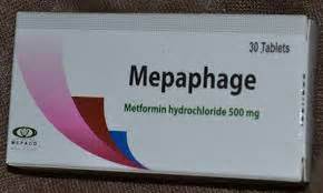 سعر دواء mepaphage 500mg 30 tab.