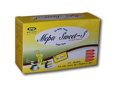 سعر دواء mepasweet s 1 gm*50 sachets