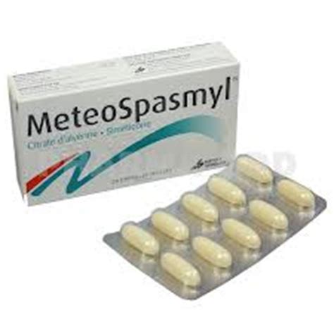 سعر دواء meteospasmyl 24 soft gelatin caps.