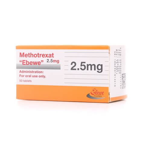 methotrexat ebewe 2.5mg 50tab