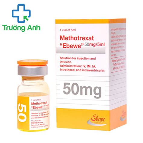 methotrexate-ebewe 100mg/ml vial 50 ml