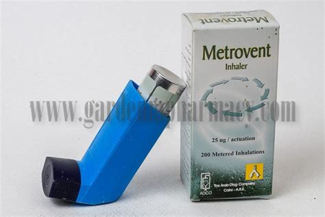 سعر دواء metrovent 5mg inhaler.