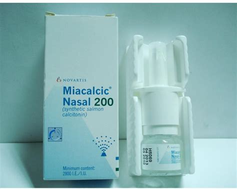 miacalcic 200 i.u./ml nasal spray 3 bottles