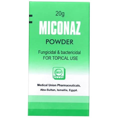 miconaz 2% powder 20 gm