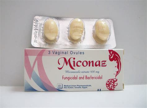 سعر دواء miconaz 400mg 3 vaginal ovules