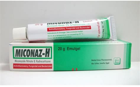 miconaz-h topical emulgel 20 gm