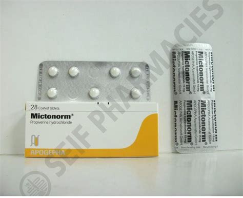 mictonorm 15 mg sugar coated 28tab.