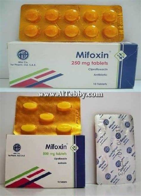 سعر دواء mifoxin 250mg 10 tab.