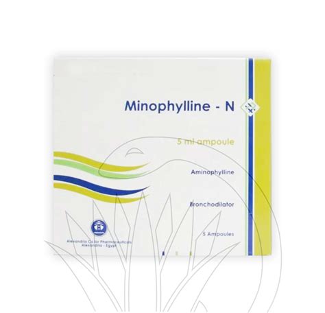 سعر دواء minophylline-n 2.5% 5 i.v. amp.