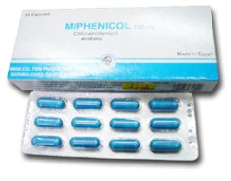 سعر دواء miphenicol 250 mg 24 caps.