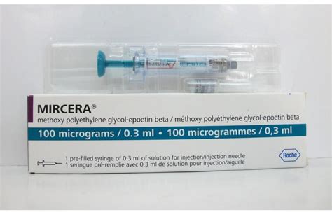 سعر دواء mircera 100mcg /0.3ml prefilled syringe