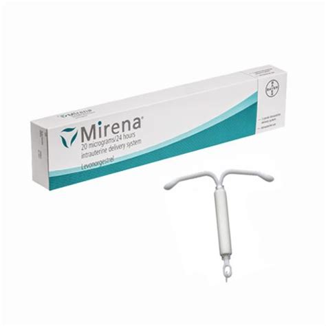 mirena intrauterine delivery system 20mcg/24 hrs