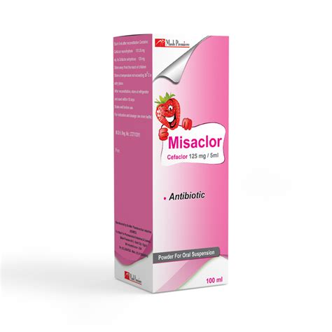 misaclor 125mg/5ml pd. for oral susp. 60ml