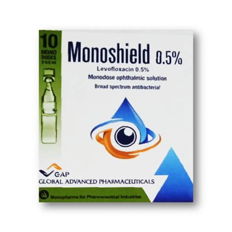 مونوشيلد 0.5% قطرة عين 10 وحدات