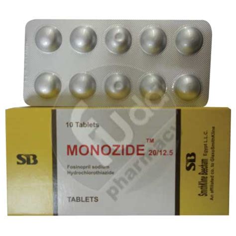 monozide 20/12.5 mg 10 tab.
