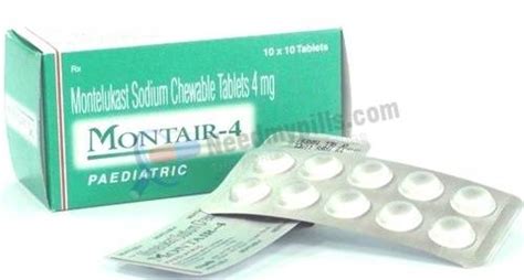 سعر دواء montelair 4mg 20 chewable tab.