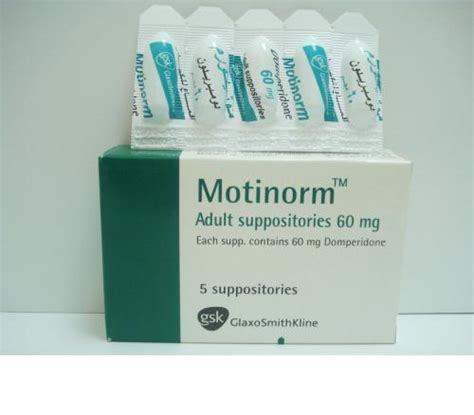 motinorm 60mg supp. (cancelled)