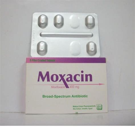 سعر دواء moxacin 400mg 5 f.c. tab.