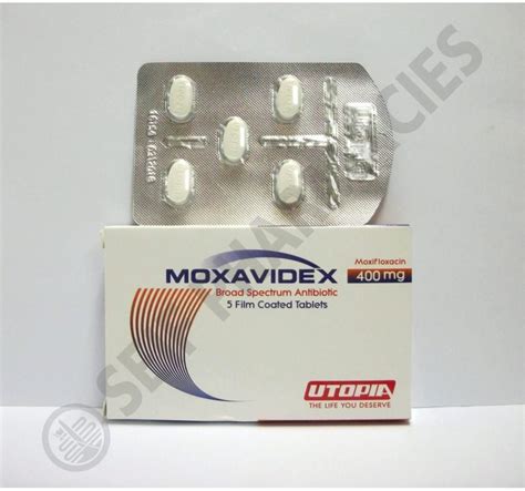 سعر دواء moxavidex 400mg 5 f.c.tab.