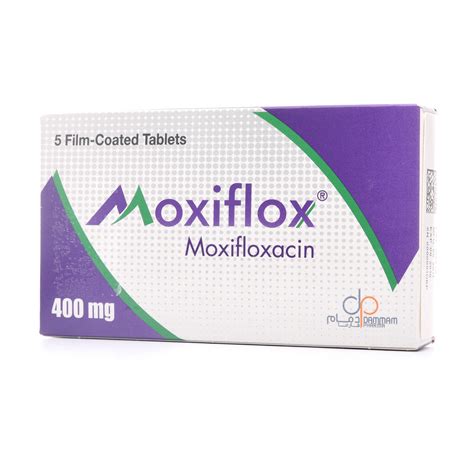 moxifloxacin 400mg 5tab