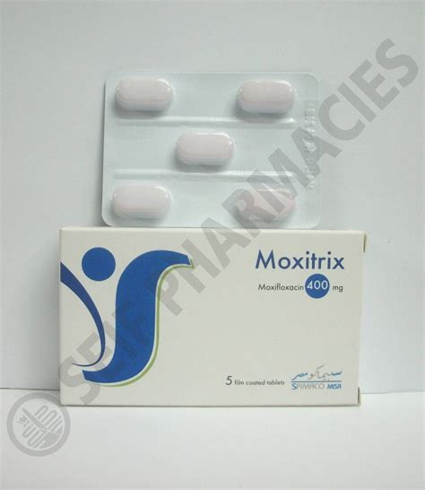 سعر دواء moxitrix 400mg 5 f.c. tab.