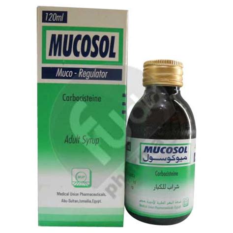 سعر دواء mucosol adult 250mg/5ml syrup 120ml