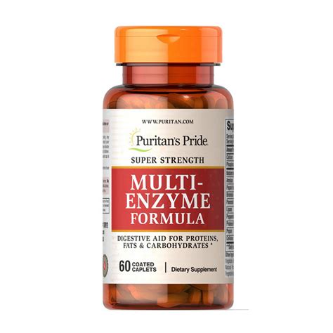 سعر دواء multi enzyme formula 60 caplets (illegal import)