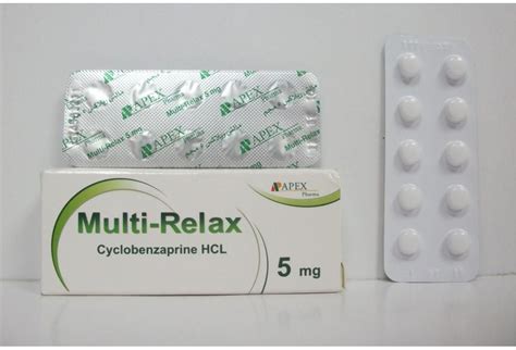 سعر دواء multi-relax 5mg 20 f.c. tab.