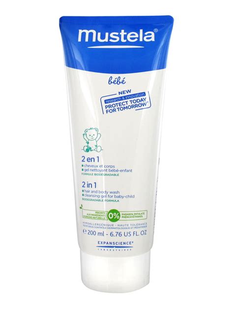 سعر دواء mustela 2 in 1 hair & body wash 200ml