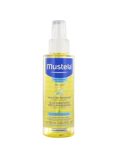 mustela baby massage oil 100 ml