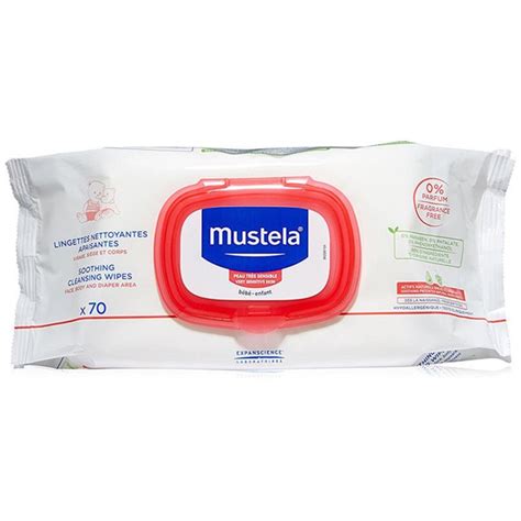 سعر دواء mustela cleansing and soothing wipes 70 units