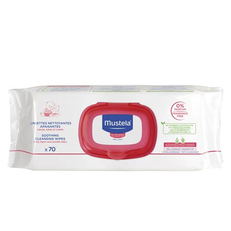 سعر دواء mustela dermo-soothing wipes 70 units