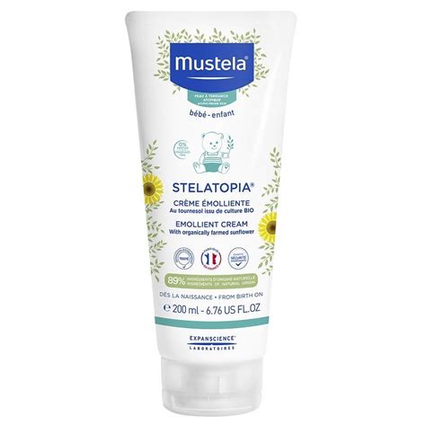 mustela stelatopia emollient cream 200ml
