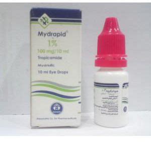 mydrapid 1% eye drops 10 ml