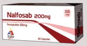 nalfosab 200mg 20 caps.