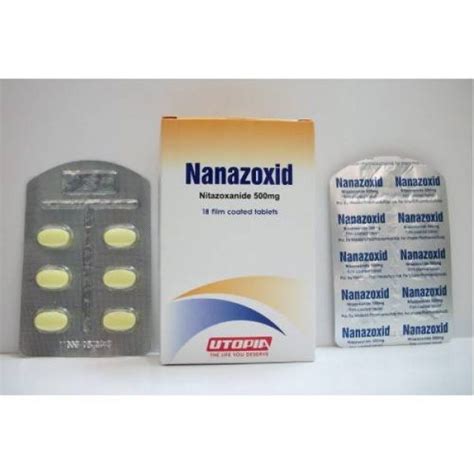 سعر دواء nanazoxid 500mg 18 f.c. tabs.