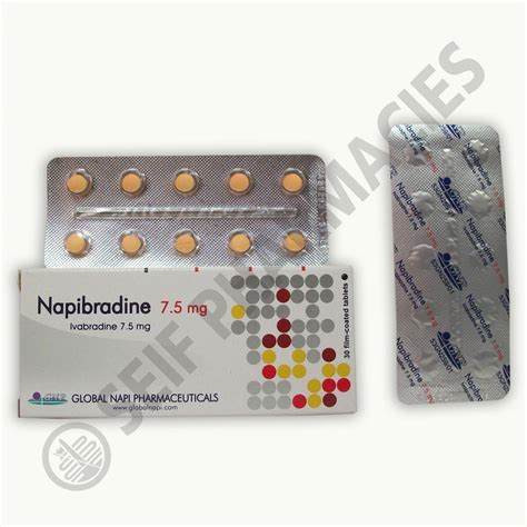 سعر دواء napibradine 7.5mg 30 f.c. tabs.