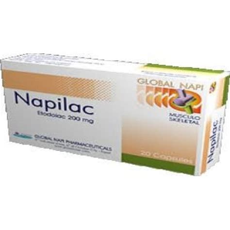 سعر دواء napilac 200mg 20 caps.